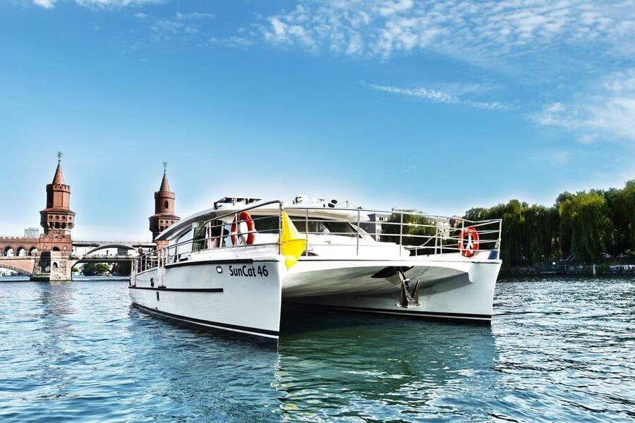 Berlin: Exclusive Boat Tour on a Solar-Powered Catamaran - The route that mixes iconic landmarks with calmer river views