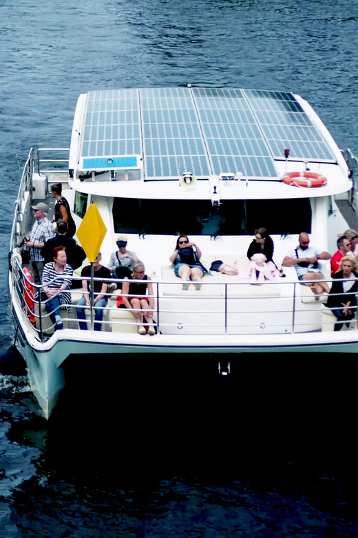 Berlin: Exclusive Boat Tour on a Solar-Powered Catamaran - Where you board near Oberbaumbrücke and nhow Hotel