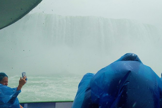 Best Niagara Falls US Tour W/Boat Ride, Cave & More Wonders! - Prospect Point Observation Tower: the “all-three-falls” moment