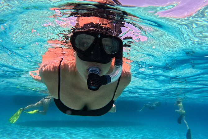 BL | A boat Trip To Blue Lagoon - Stop 1: Blue Lagoon waters near Paros—what it’s like once you’re there