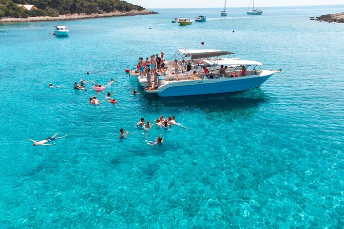 Blue Cave Full-Day Boat Tour with Hvar and 5 Islands - Budikovac Island and Lagoon: Sea Meets Sky for Snorkeling