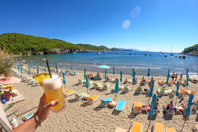 Blue Cave, Green Cave & Lopud Beach small group Speed boat Tour - Šunj Beach on Lopud: Sun Time With Shallow-Water Ease