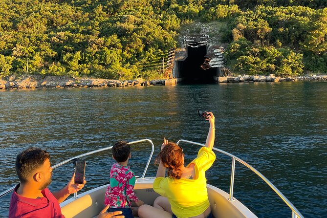 Blue Cave, Lady of the Rocks and Kotor Bay SpeedBoat Tour 3H - The former submarine tunnel: a quirky piece of Cold War leftovers