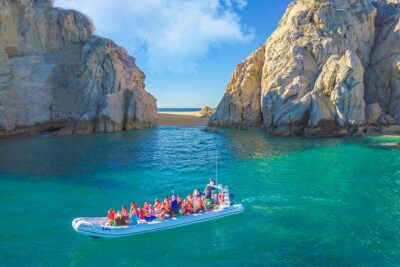 Boat Ride to the Arch and Beach Camel Ride in Cabo San Lucas - Playa de los Amantes and the Coastal Van Ride to Tierra Sagrada