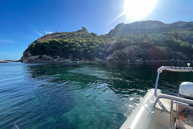 Boat Tour at Devil's Saddle: 4 Swim Stops, Snorkeling & Prosecco - Sella del Diavolo and the Gasole Swimming Pools