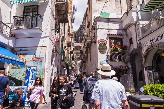 Boat Tour of Amalfi, Positano and Ravello from Sorrento - The cruise portion: Vesuvius, Queen Giovanna’s Baths, and the coast’s real shape