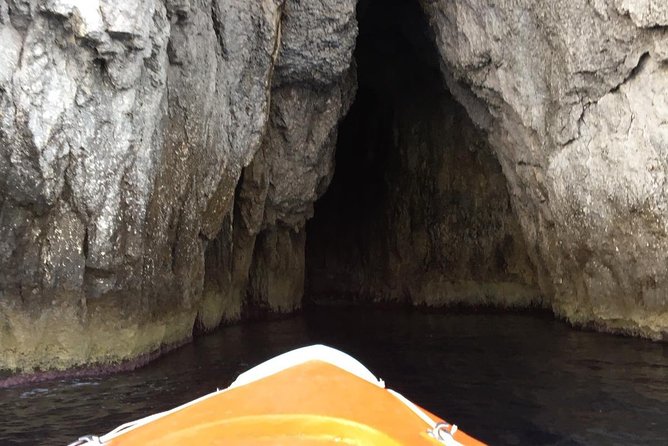 Boat tour of Ortigia Island and sea caves - The swim break off the boat: short, refreshing, and not for everyone