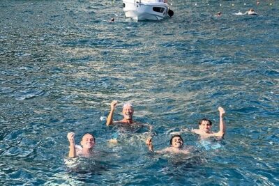 Boat tour of the Amalfi Coast with Aperitif - Castiglione and Marmorata: waterfall-coast vibes plus another water break