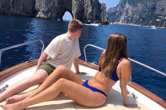 Boat Tour of the Caves on the Island of Capri - Marina Piccola: Exclusive Bay Views and a Limoncello Aperitif