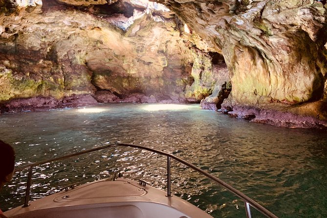 Boat tour of the Polignano a Mare caves with aperitif - Grotta Palazzese and Scoglio dell’Eremita: Famous Cave Dining and Old Legends