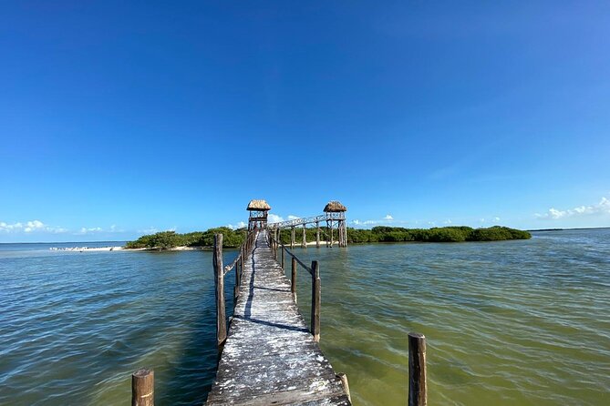 Boat Tour of Three Islands in Holbox with Transportation - Yalahau Lagoon (Ojo de Agua): fresh water, viewpoints, and the entry fee