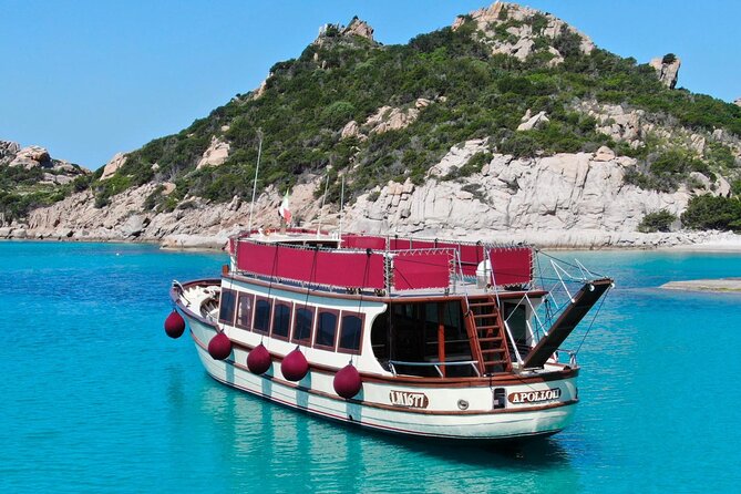 Boat Tour to Caprera and La Maddalena Archipelago - Budelli: sailing time plus water that shows off