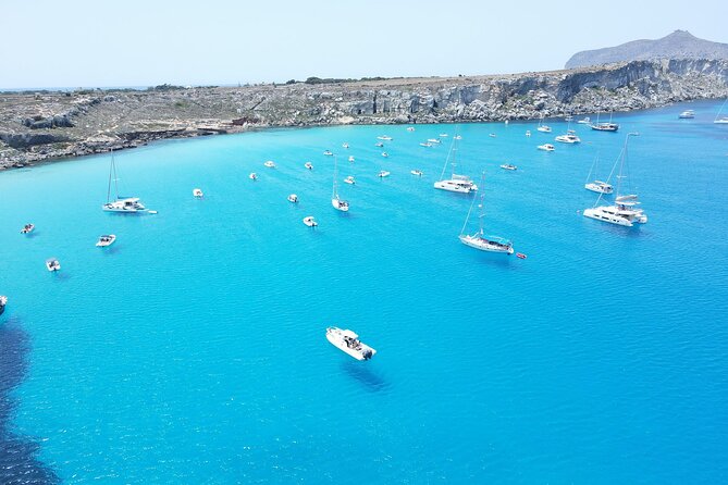 Boat tour to Egadi Favignana and Levanzo islands from Trapani - Favignana Port Break: Streets, the Florio Tuna-Fishery Area, and Lunch Time