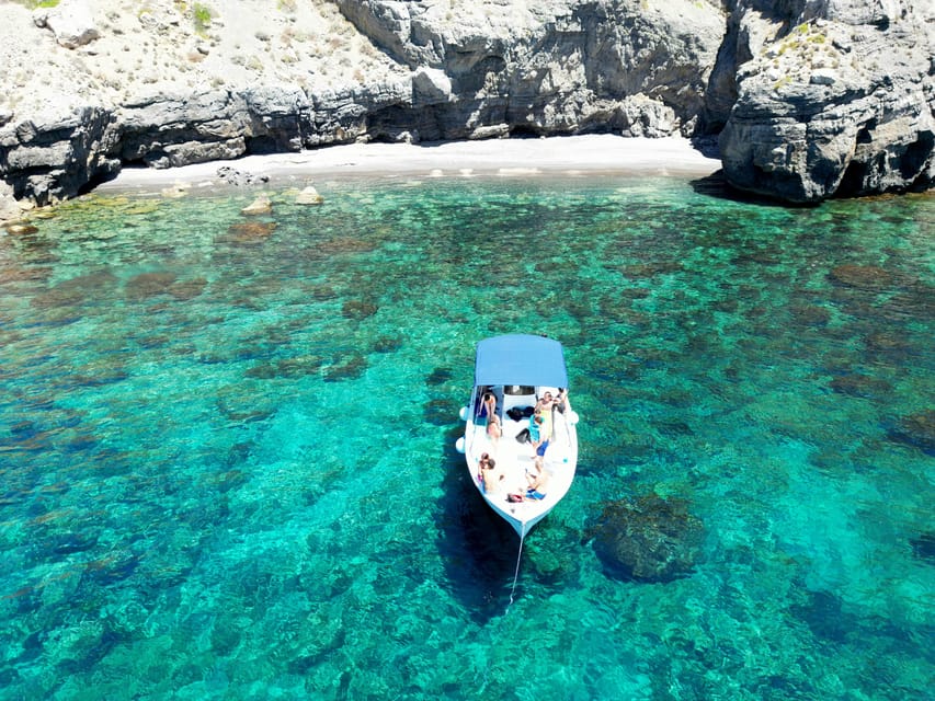 Boat tour to Favignana & Levanzo with Tastings and Swim stop - Levanzo crossing and the first swim at Cala Fredda