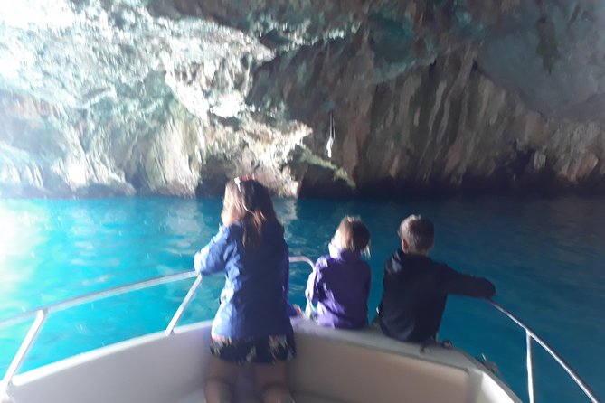 Boat tour to Lady of the Rock , Submarine base & Blue Cave swim - Price and Value for a 3-Hour Kotor Bay Circuit