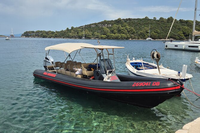Boat Tour to Mljet National Park & 3 Islands - Odysseus Cave: snorkel stop with sharp-rock reality