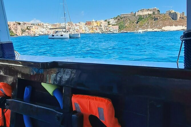 Boat tour with lunch on board to discover Procida - Crossing to Procida: Four Hours to Wander, Swim, and Eat Again