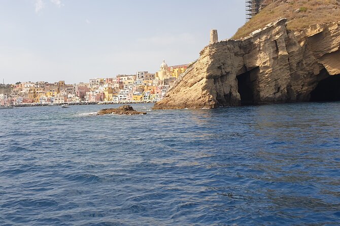 Boat tour with lunch on board to discover Procida - Forio’s Start: Church of Soccorso and the Torrione Snapshots