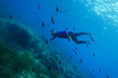 Boat trip and snorkeling in Villefranche - sur - Mer - The pre-snorkel briefing: safety first, then freedom