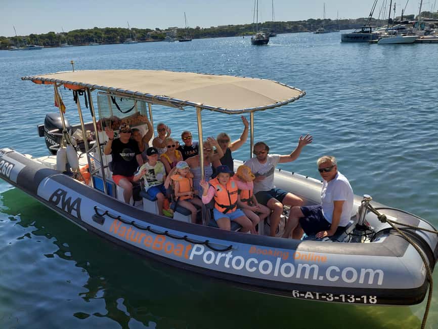 Boat trip from Portocolom to the Cala Varques Natural Area - Fernando’s Style: Humor That Keeps the Trip Moving