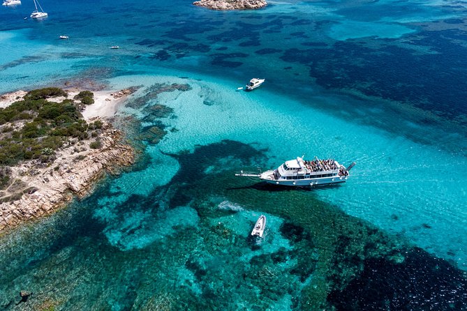 Boat trip La Maddalena Archipelago - Departure from Palau - Stop 1: Maddalena Islands, with Budelli and Spargi beach time