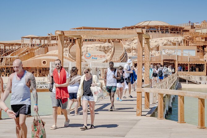 Boat Trip Orange Bay Island with 2 Snorkeling Stops in Hurghada - Orange Bay Island: 1.5–2 hours of beach time that feels worth it