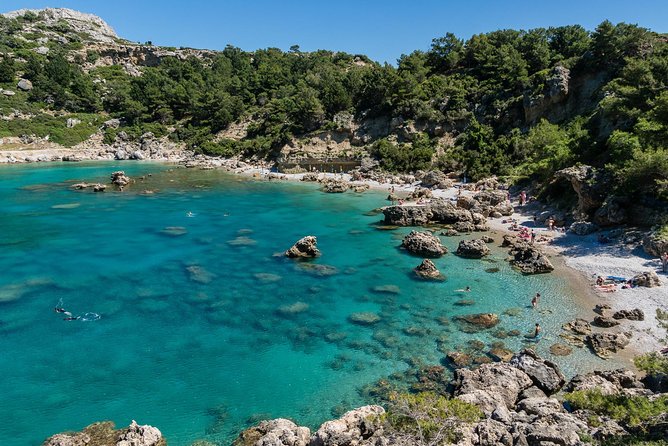 Boat Trip to Anthony Quinn, Kallithea & Traganou Bays - Traganou Bay: A Second Swim Stop That Keeps the Energy Up