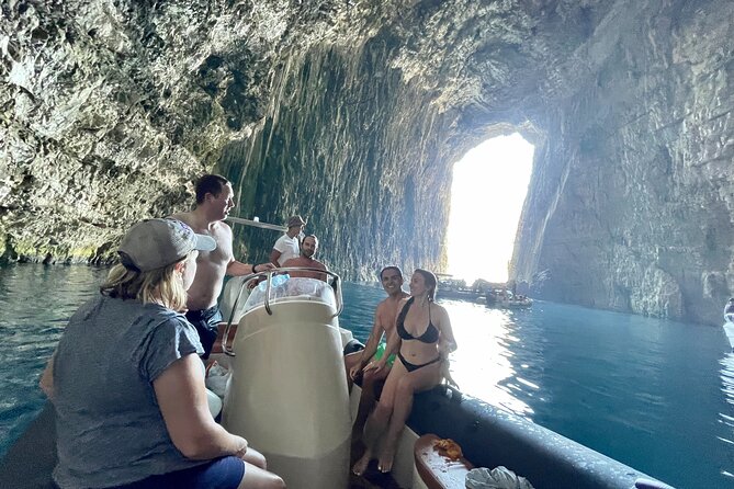 Boat Trip to Haxhi Ali Cave & Karaburun Peninsula - Stop 2: Karaburun Peninsula beach time and the private restaurant setup