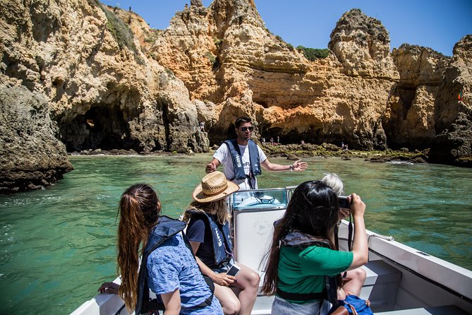 Boat Trip to Ponta da Piedade from Lagos - The cruising part: beaches, fort shoreline, and photo-ready sea angles