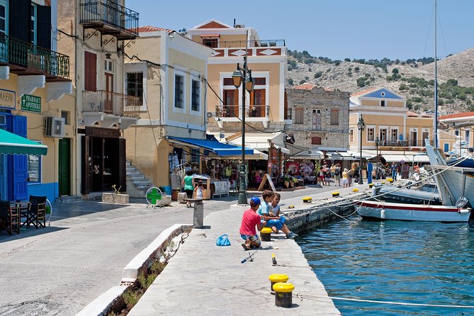 Boat Trip to Symi Island by Fast Boat - On the Water: How the Fast Boat Ride Feels in Windy Seas