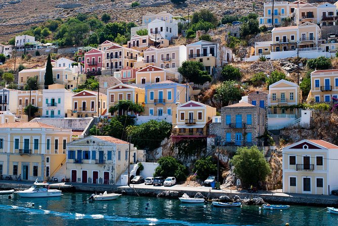 Boat Trip to Symi Island with swimming stop at St George Bay - Why Symi by boat is such an easy win from Rhodes
