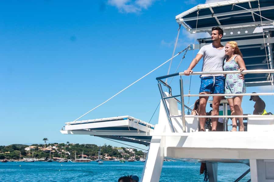 Búzios: Catamaran Boat Tour - A Premium Catamaran Cruise Over Búzios Beach After Beach