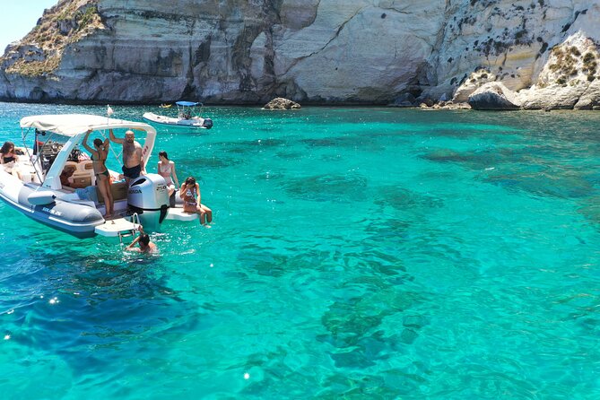 Cagliari Boat Tour 4 Stops .Possible Sighting of Dolphins - Stop 3 Cala Fighera: swim-front time where goggles pay off