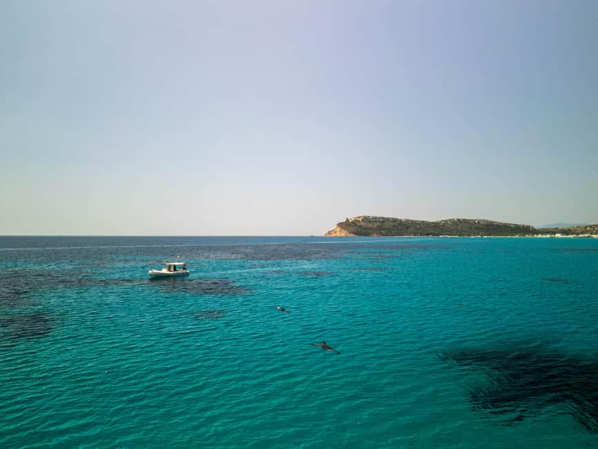 Cagliari: Boat Tour, Snorkeling, Prosecco & Music! - Cala Bernat: photo stop energy plus a swim window