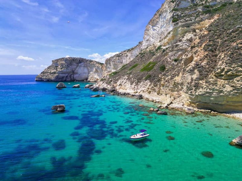 Cagliari: Devil's saddle boat tour, 4 stops and prosecco - Spiaggia Calamosca: a clean, fun follow-up swim stop