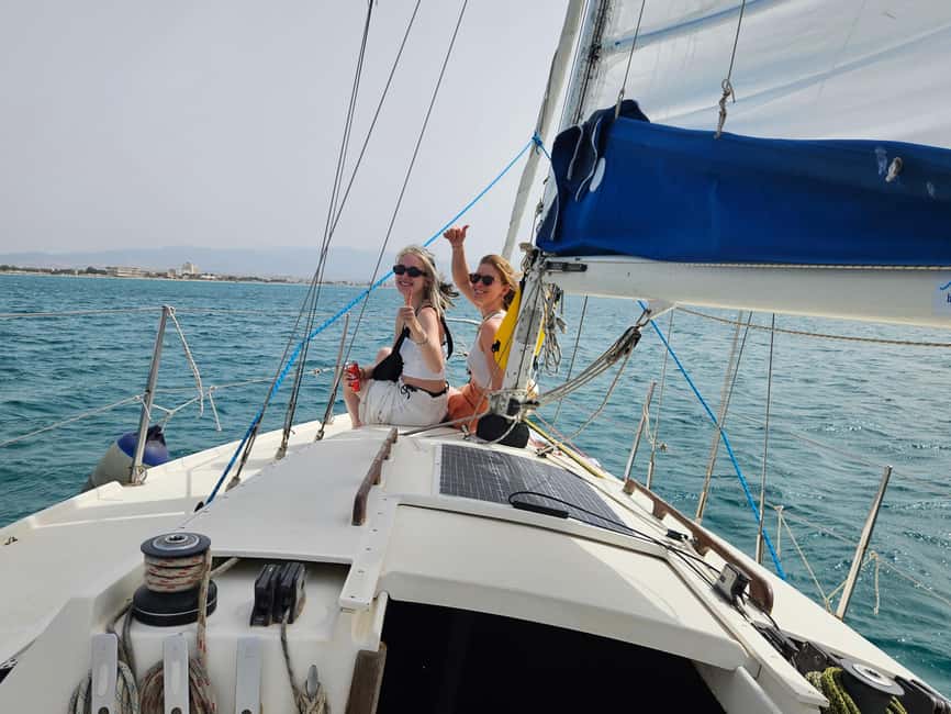 Cagliari Sailing Boat Tour with Snorkeling and Drink - Long Swim and Snorkel Breaks: Natural Pools, Fish, and Real Water Time
