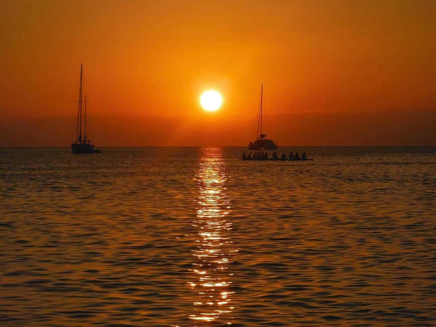 Calpe: Boat Tour with Sunset Option & DJ - Two sail options: daytime coves vs sunset cava toast