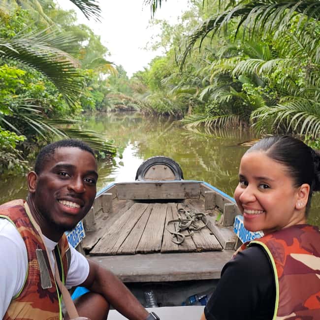 Can Tho: Peaceful Private Boat Ride on the Mekong(No Guide). - The Mekong reality check: pollution is part of the ride