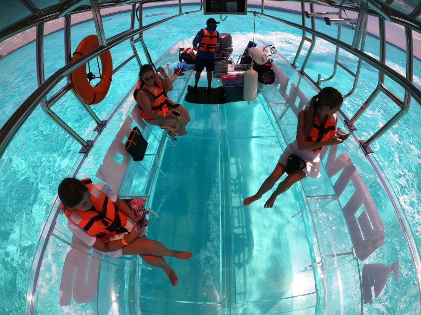 Cancún: Nichupté Lagoon Transparent Boat Tour with Drinks - Photo Stop in the Clear Water: Making Your Pictures Look Like Cancun