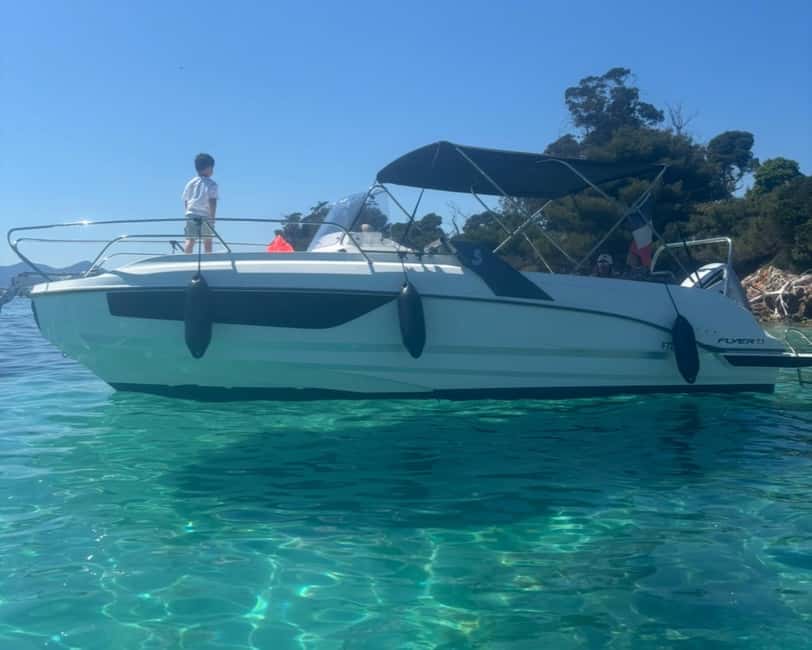 Cannes: Lérins Islands Private Boat Tour - La Croisette from the water: the Riviera payoff at the end
