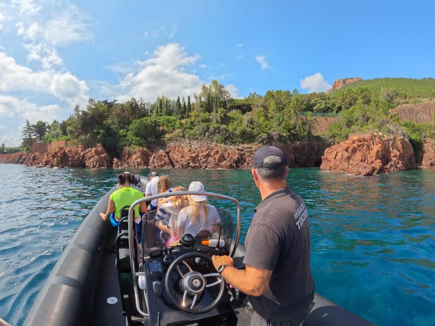 Cannes: Scenic Coves RIB Boat Tour - Natural Pools and Coves: How the Main Stop Feels in Real Life