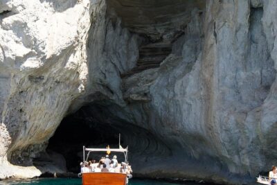 Capri & Blue Grotto Small Group Full-Day Boat Tour from Positano - Blue Grotto reality check: the €18 ticket and the wait