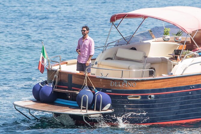 Capri Boat Tour | Full Day - Swimming in little-known coves versus onshore time