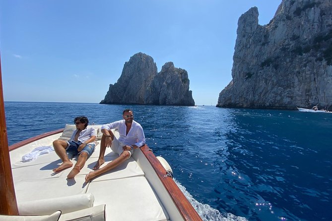 Capri Boat Tour: Grottoes, Swim & Sip Limoncello in a Small Group - Choppy Water, Weather Checks, and How to Stay Comfortable