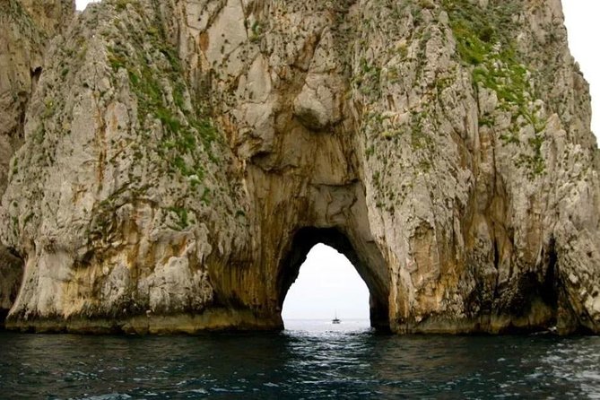 Capri: Boat Tour, Priority Tickets & Blue Grotto (Optional) - The circular route: Faraglioni, Arco Naturale, and Tiberius’ Leap