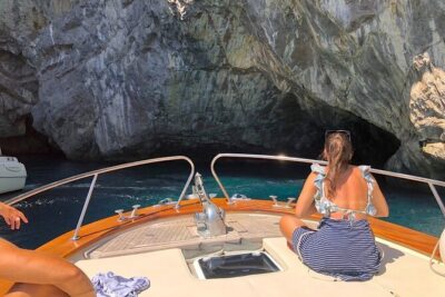 Capri First to Blue Grotto Semi Private Boat Tour from Sorrento - The Blue Grotto visit: how it plays in real life