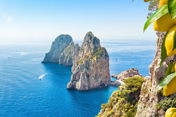 Capri Island Boat Tour from Amalfi with Snorkeling | Small Group - Food, drinks, and the crew vibe on a 12-person boat