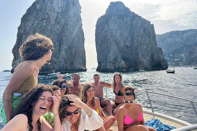 Capri Premium Private Boat Tour + City Visit - Mermaid’s Rock and the fun of myth-meets-coast