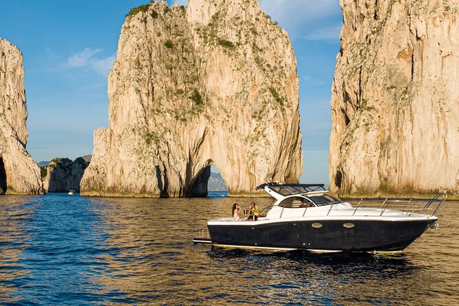 Capri Private Boat Tour with Limoncello tasting - Blue Grotto and the grottos circuit: boat viewing plus the 18€ ticket