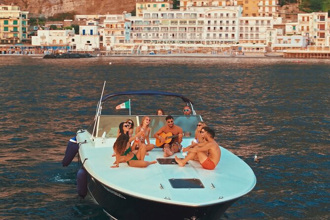 Capri Private luxury Boat Tour - Grotta Verde and Punta Carena: the color changes and the coastline opens up